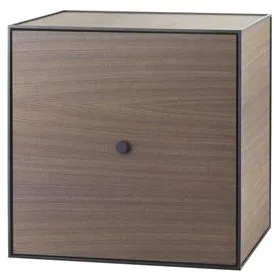 Audo Frame 49 med dörr och hylla 42x49x49 rökt ek